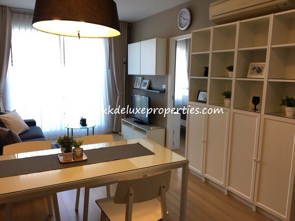 Sukhumvit Plus. Bkkdeluxe Bangkok Renovated Condo For Rent Phra Khanong Dining Table View