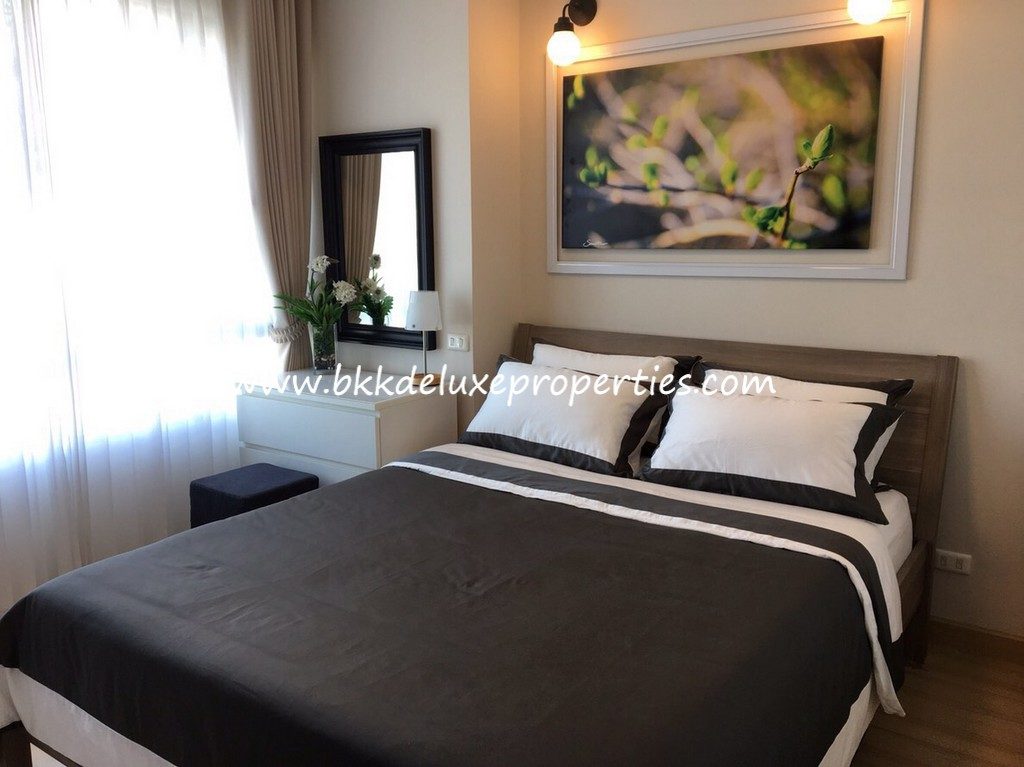 Sukhumvit Plus. Bkkdeluxe Bangkok Renovated Condo For Rent Phra Khanong Bedroom View