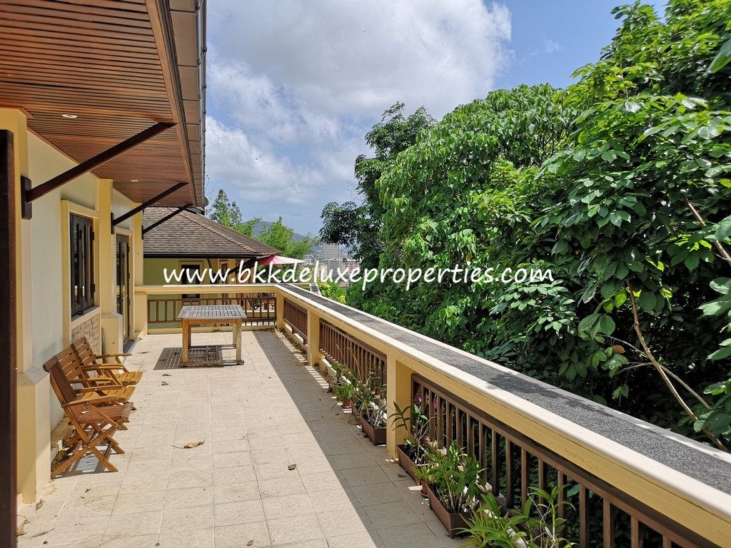Bkkdeluxe Phuket Patong Town House For Sale. Upstairs Balcony.