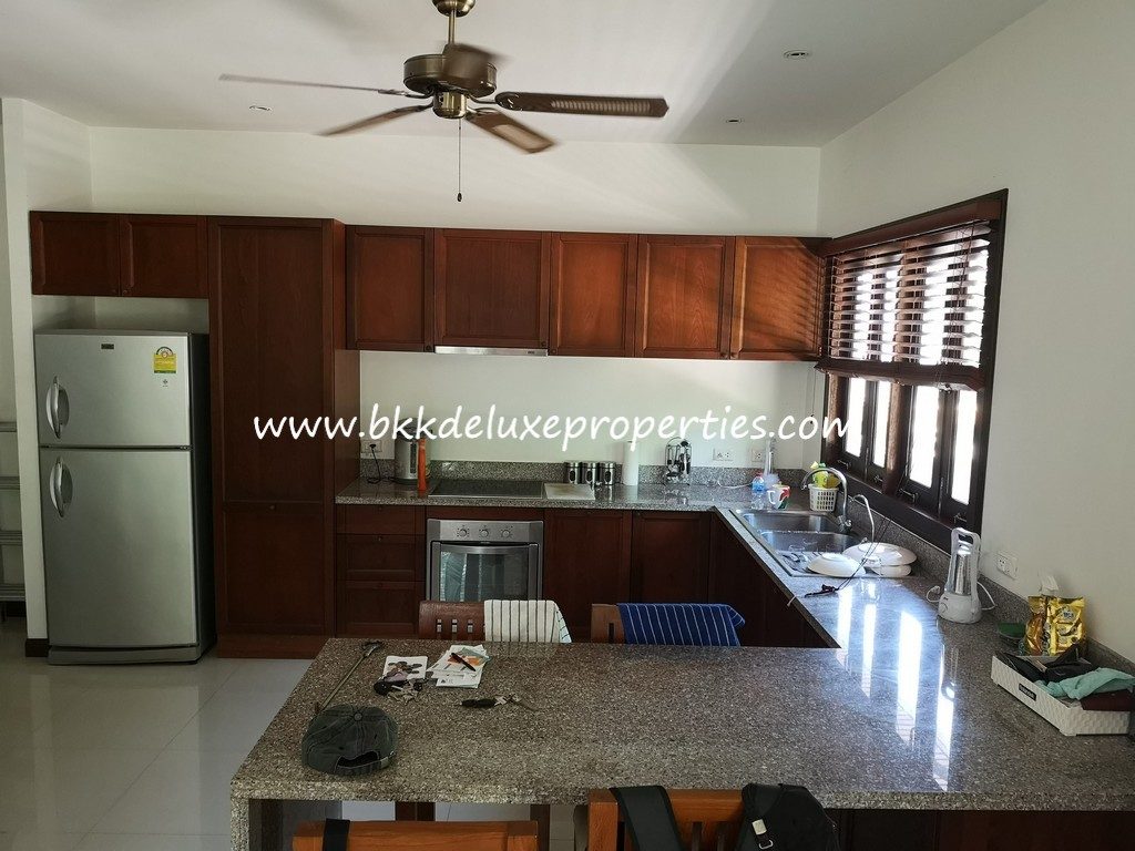 Bkkdeluxe Phuket Patong Town House For Sale. Upstairs Kitchen Living Space.