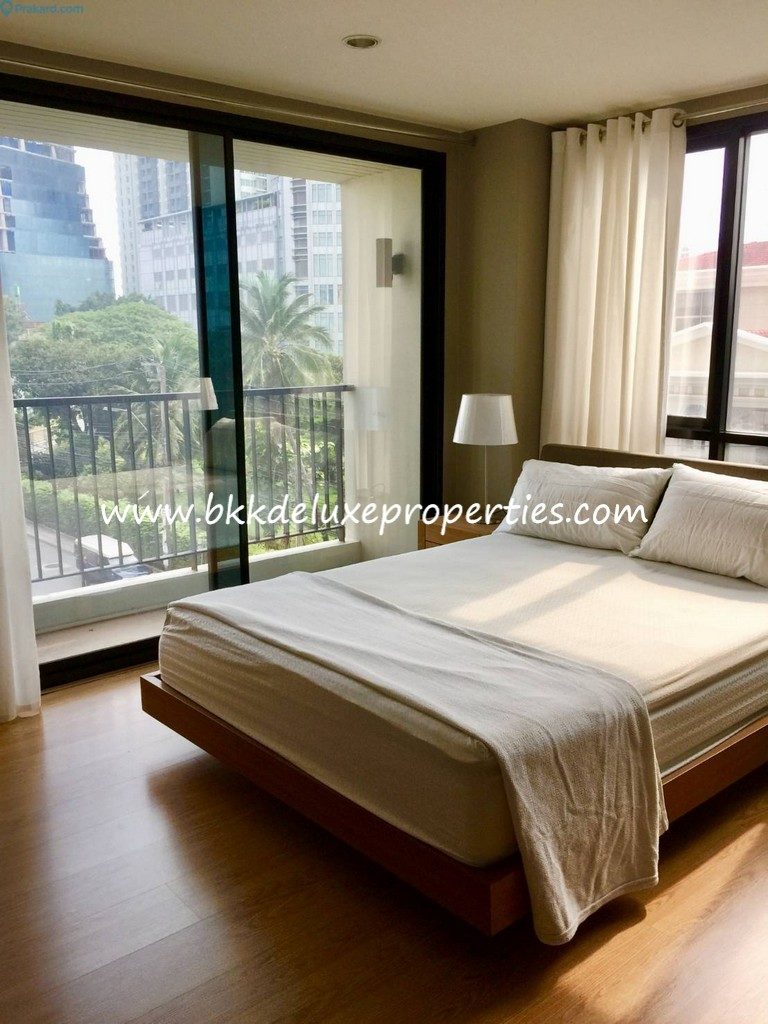 2 Bed Condo For Rent Soi Bun Chana Bedroom View