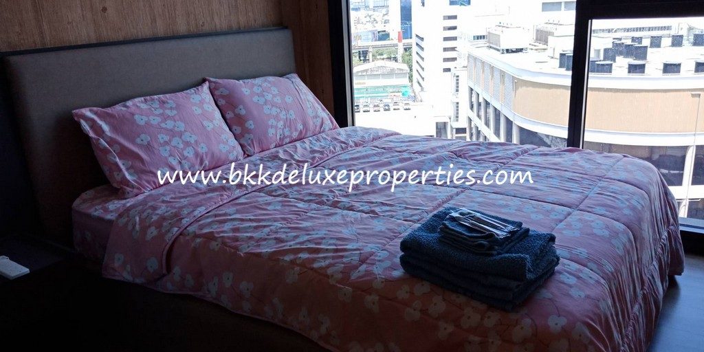 The Line Jatujak. Bkkdeluxe Bangkok New condo for rent at Mo Chit. Bedroom View