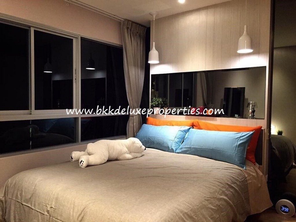 Contemporary condo for sale in Punnawithi. Bedroom