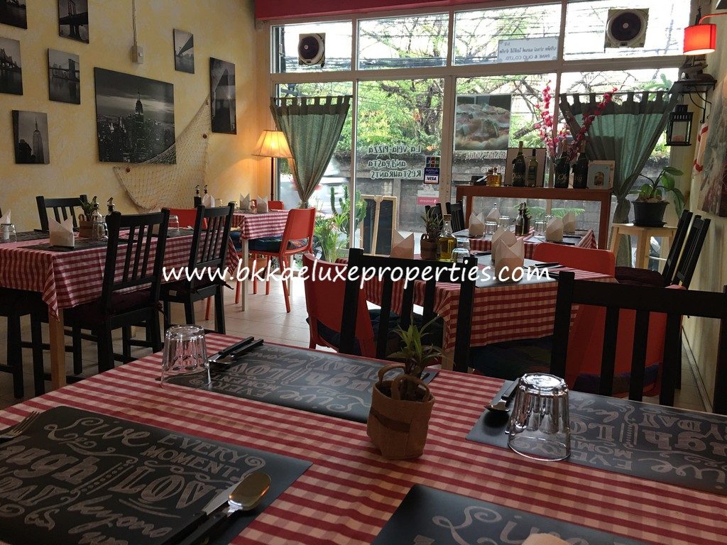 Bangkok Shophouse Rent Phra Khanong. Door View