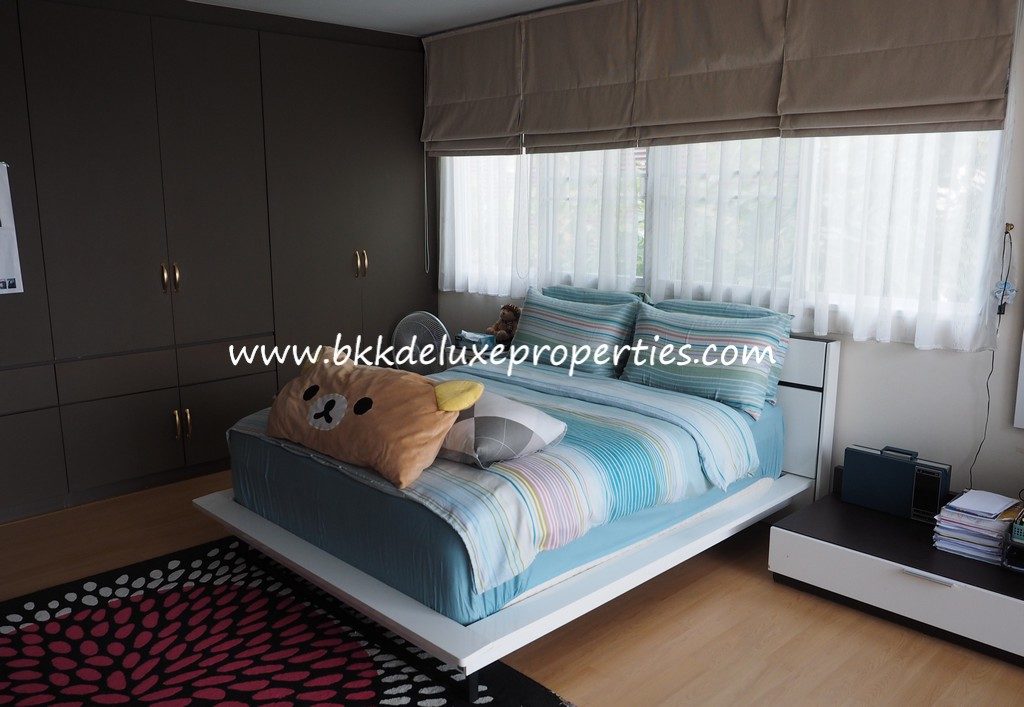 Bangkok Punnawithi House For Sale. Secondary Bedroom