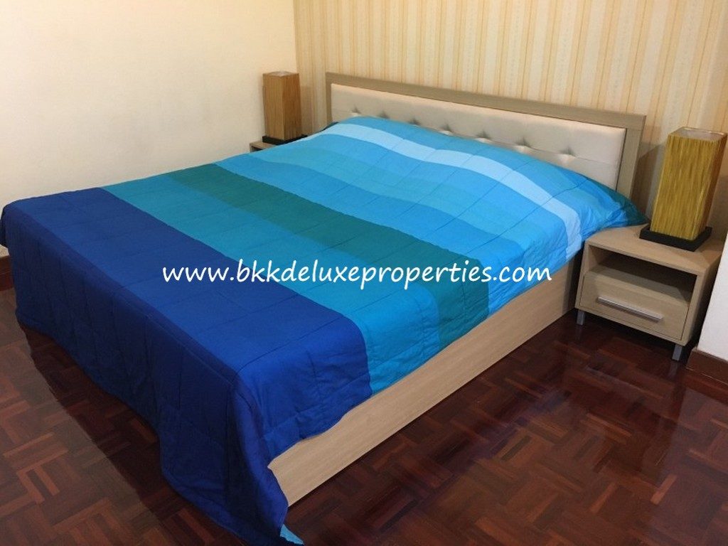Bkkdeluxe Bangkok One bedroom Condo For Rent Sukhumvit. Bed.