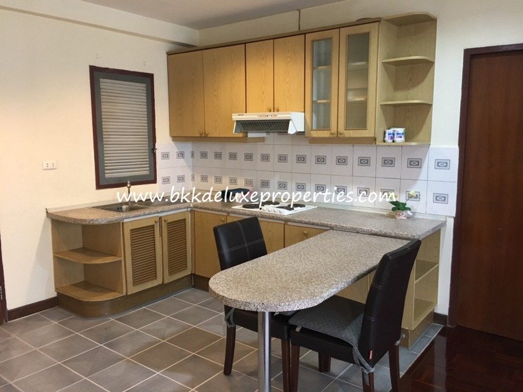 Bkkdeluxe Bangkok One bedroom Condo For Rent Sukhumvit. Kitchen Area.